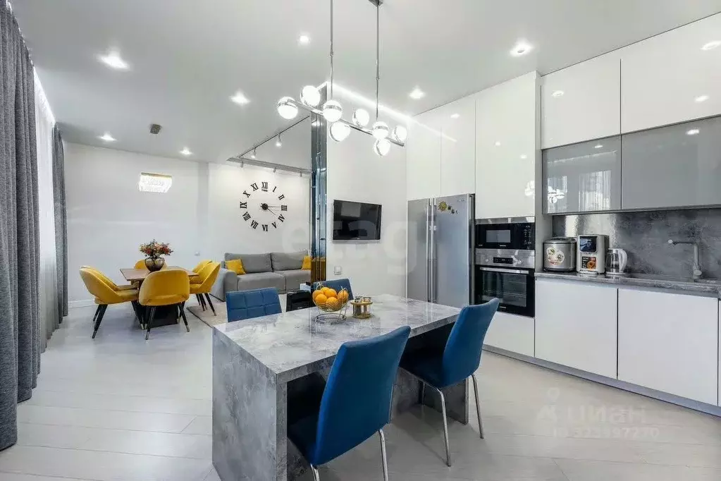 3-к кв. Татарстан, Казань Чистопольская ул., 86/10 (124.0 м) - Фото 1