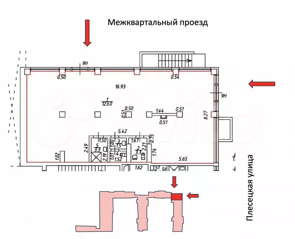 Свободного назначения, 132 м - Фото 0