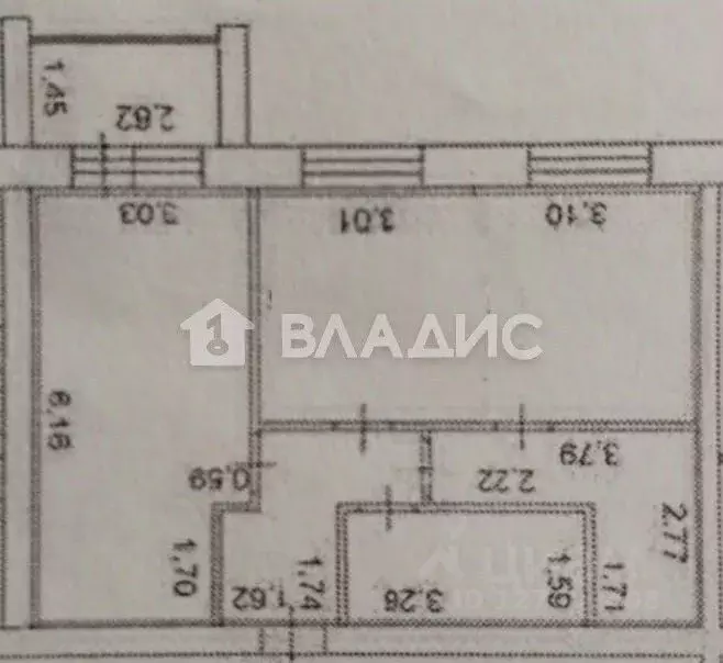 2-к кв. Ростовская область, Аксай ул. Строителей, 6к3 (55.0 м) - Фото 1