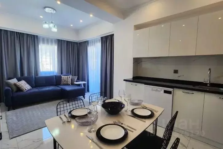 2-к кв. Краснодарский край, Сочи Красная Поляна пгт, ул. Пчеловодов, 7 ... - Фото 1