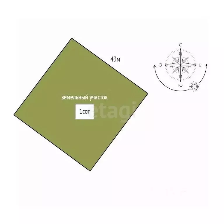 Участок в Ленинградская область, Лужский район, Заклинское с/пос, д. ... - Фото 2