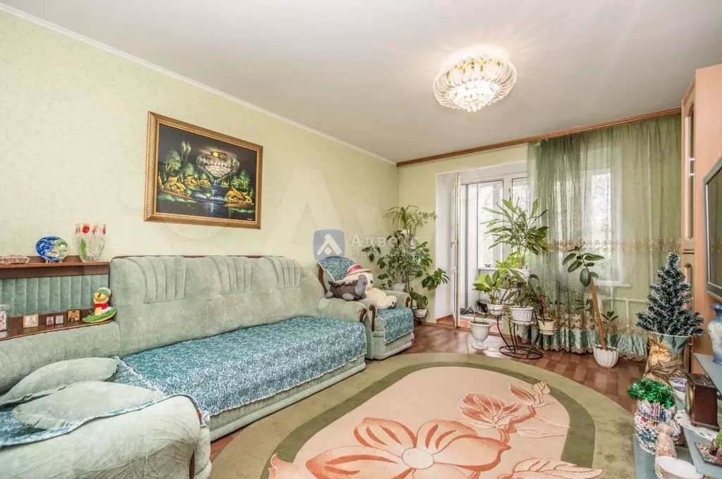 3-к. квартира, 60,6 м, 2/5 эт. - Фото 0