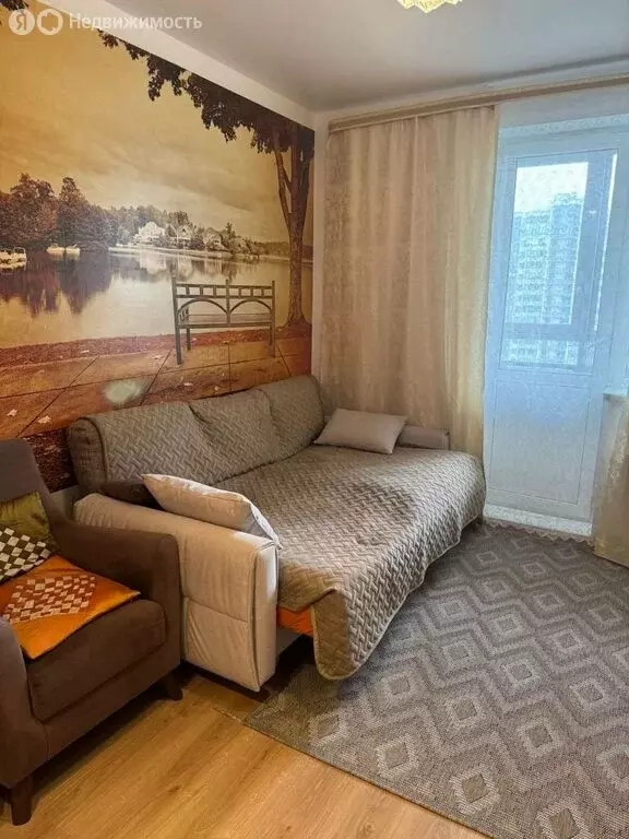 Квартира-студия: Санкт-Петербург, проспект Королёва, 57к1 (21.1 м) - Фото 1