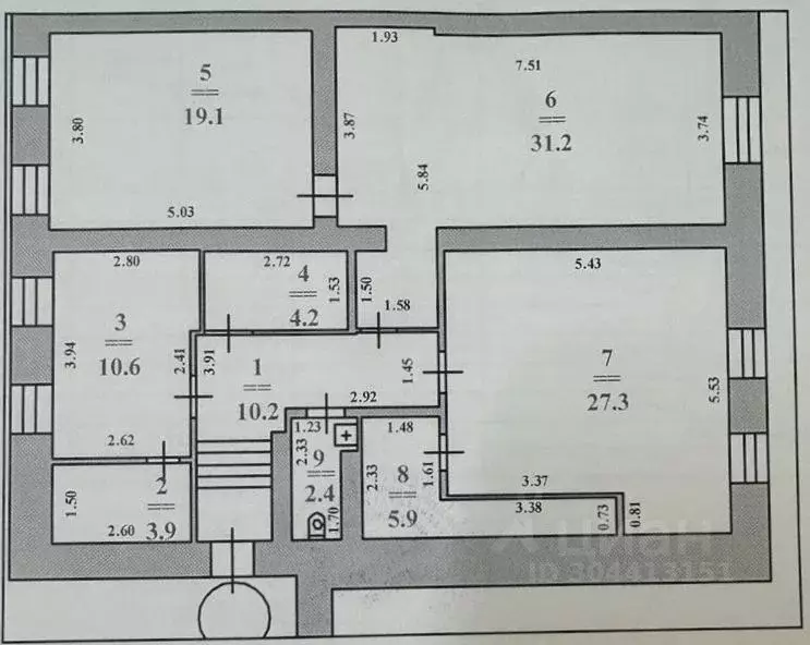 Офис в Нижегородская область, Нижний Новгород ул. Семашко, 12 (114 м) - Фото 0