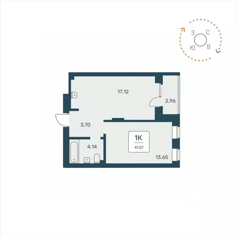 1-к кв. Новосибирская область, Новосибирск ул. Авиастроителей, 3/1 ... - Фото 1