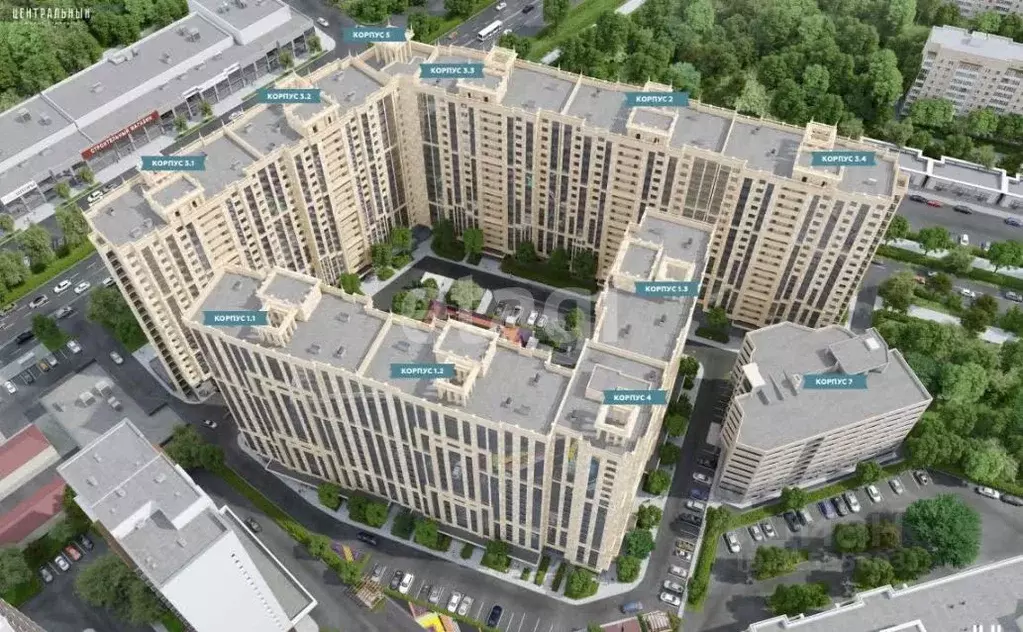 Студия Краснодарский край, Анапа Анапское ш., 1к2 (27.0 м) - Фото 1