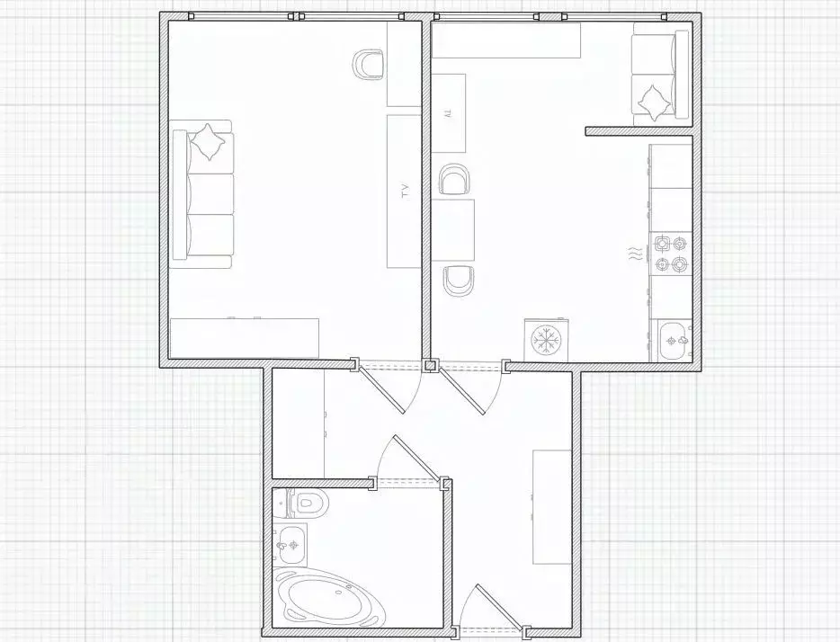 1-к кв. Севастополь ул. Героев Бреста, 33 (37.0 м) - Фото 2