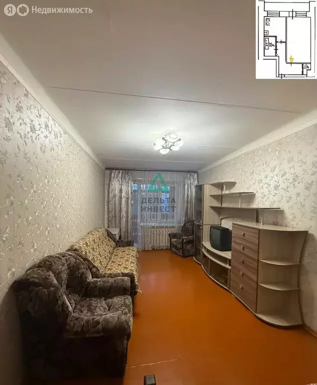 1-комнатная квартира: Уфа, улица Степана Халтурина, 50 (37 м) - Фото 1