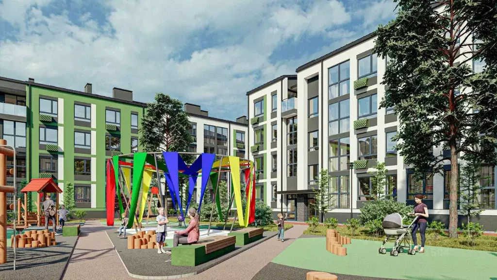 2-к кв. Калининградская область, Зеленоградск  (48.83 м) - Фото 1