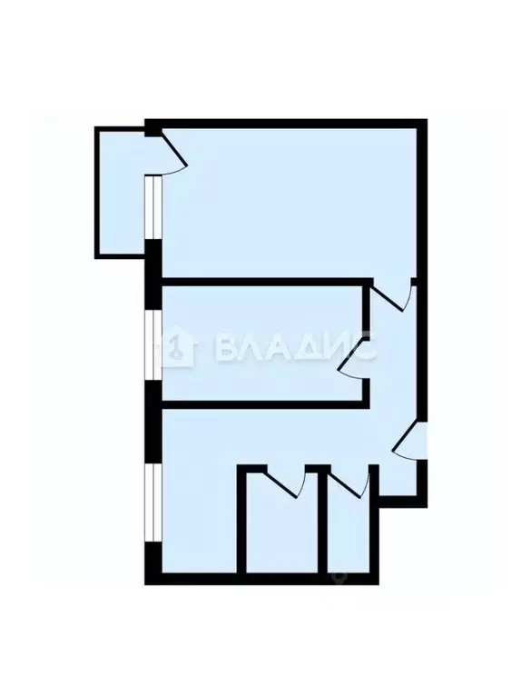 2-к кв. Владимирская область, Владимир ул. Егорова, 9 (42.1 м) - Фото 1