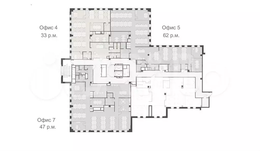 Аренда сервисного офиса 403 м2 - Фото 0