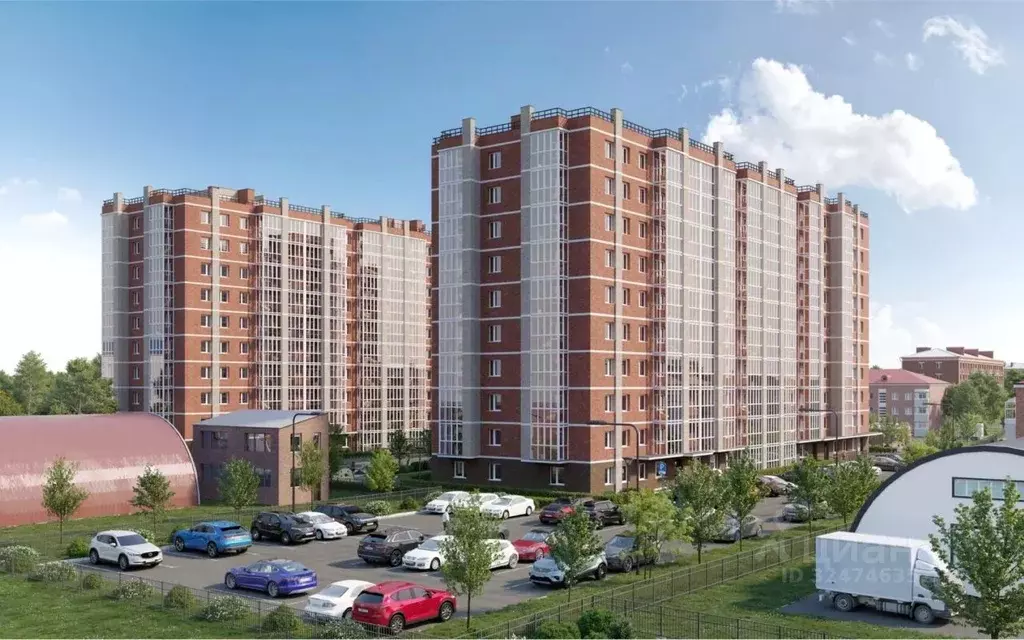 1-к кв. Иркутская область, Иркутск Сарафановская ул. (41.2 м) - Фото 2