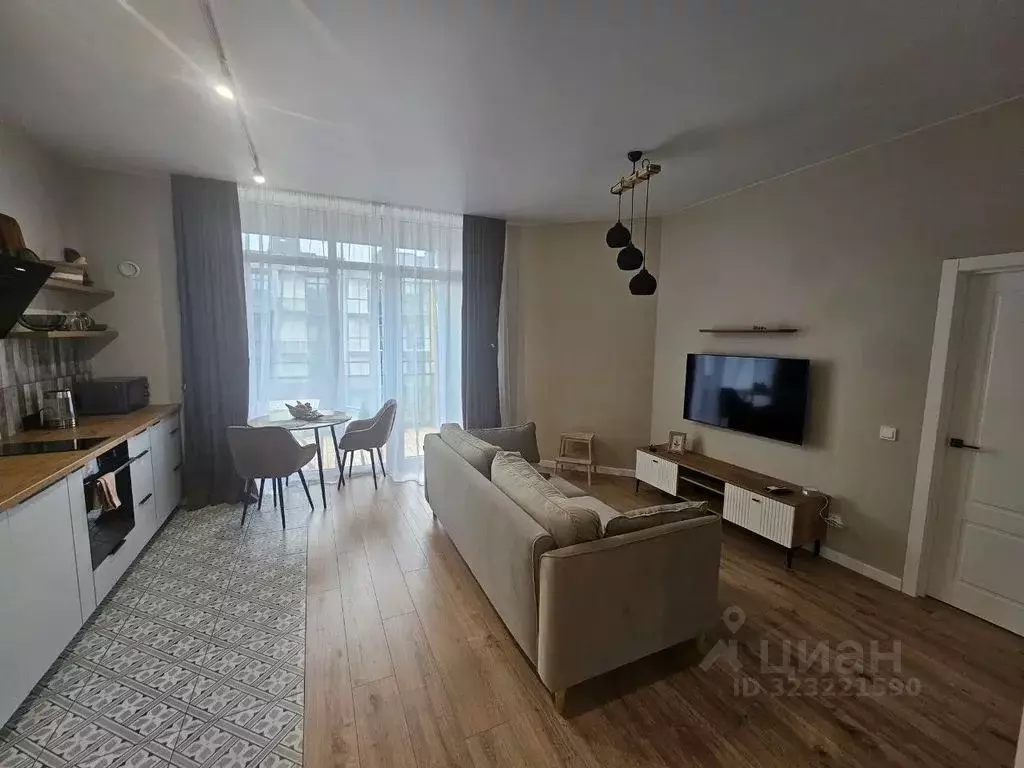 1-к кв. Калининградская область, Светлогорск Ольховая ул., 32к8 (48.0 ... - Фото 0