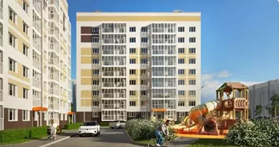 1-к кв. Чувашия, Чебоксары бул. Солнечный, поз6 (38.37 м) - Фото 2