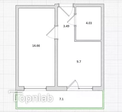 1-к кв. Иркутская область, Иркутский муниципальный округ, Маркова рп, ... - Фото 2