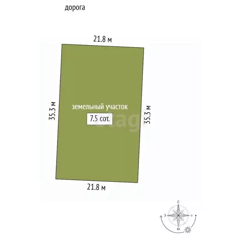 Участок в Крым, Ленинский район, Семисотское с/пос, с. Каменское ул. ... - Фото 2