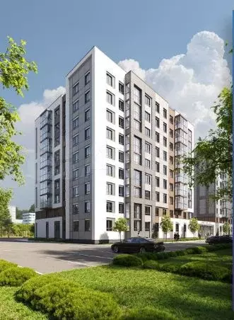 1-к. квартира, 38,4 м, 2/9 эт. - Фото 1