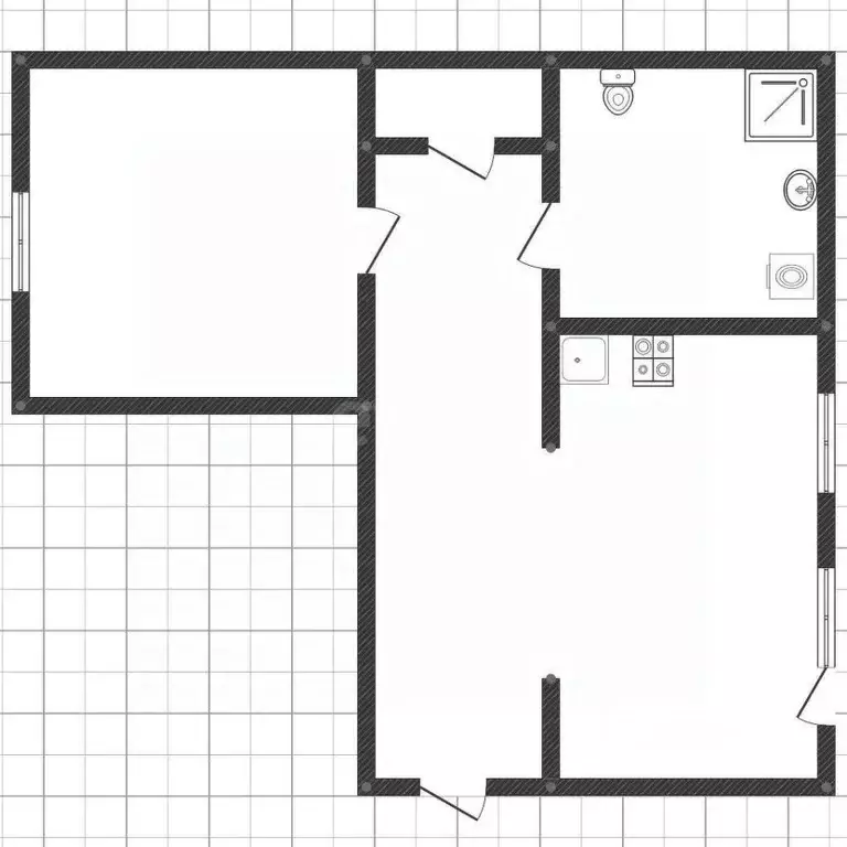 2-к кв. Иркутская область, Ангарск 55-й кв-л, 28 (48.6 м) - Фото 1
