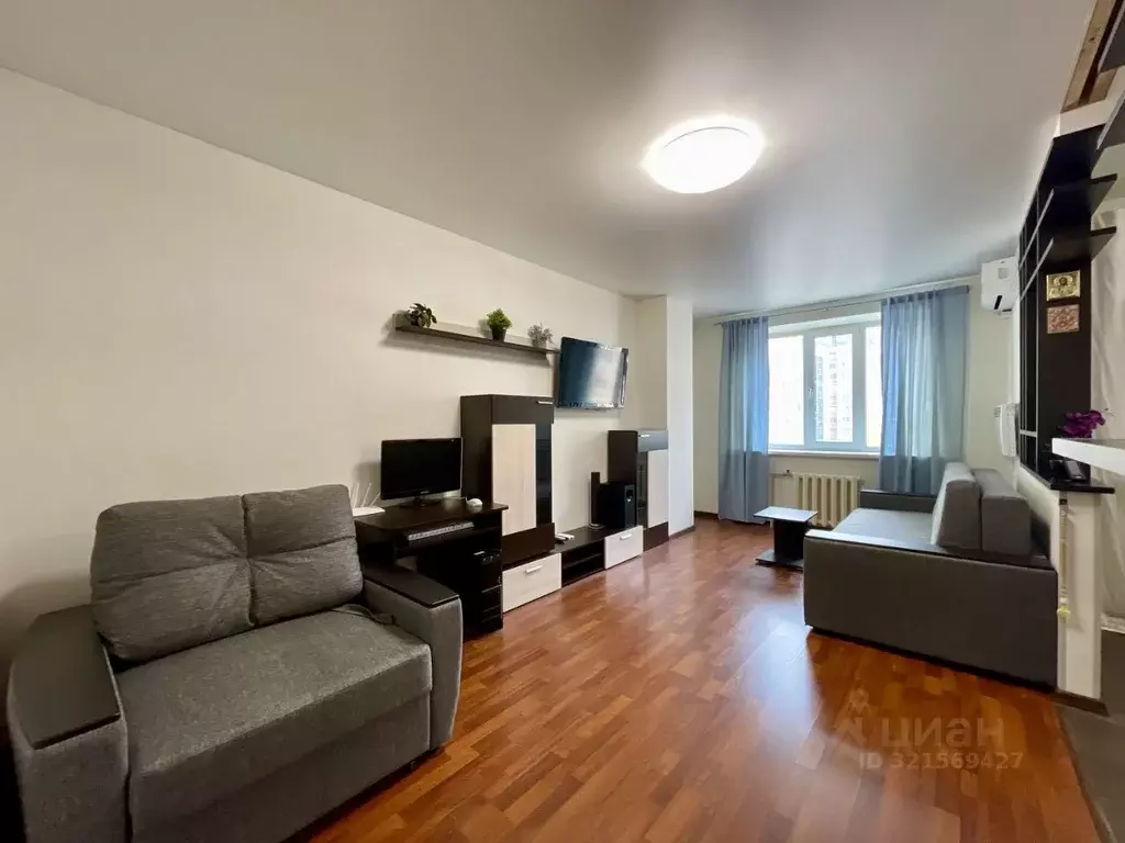 1-к кв. Самарская область, Самара просека 5-я, 95 (44.0 м) - Фото 1