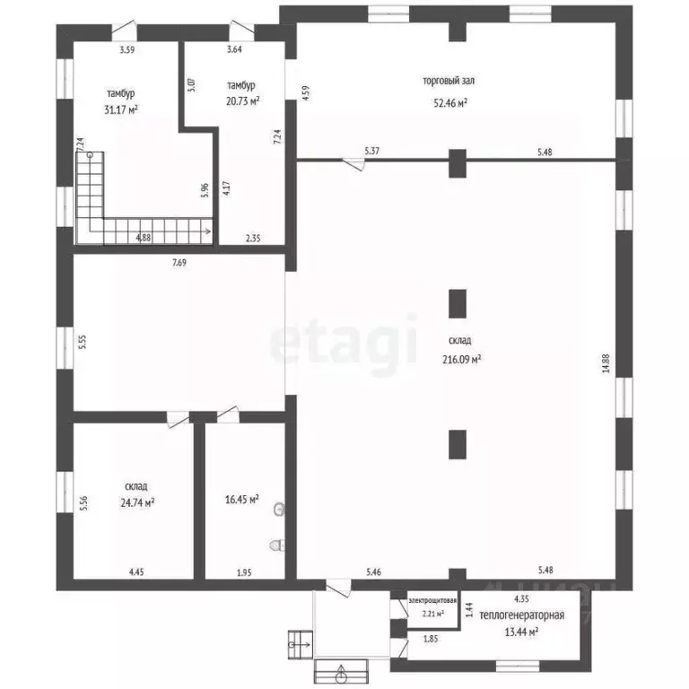 Помещение свободного назначения в Ямало-Ненецкий АО, Тарко-Сале ... - Фото 1