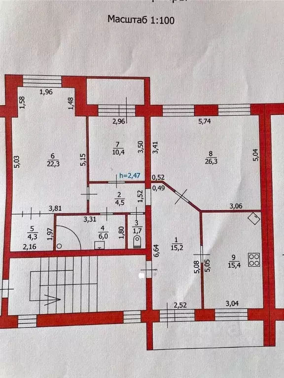 3-к кв. Амурская область, Благовещенск Амурская ул., 71 (106.1 м) - Фото 2
