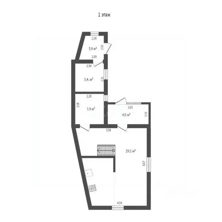 Дом в Самарская область, Самара Пинский пер., 5 (92 м) - Фото 2