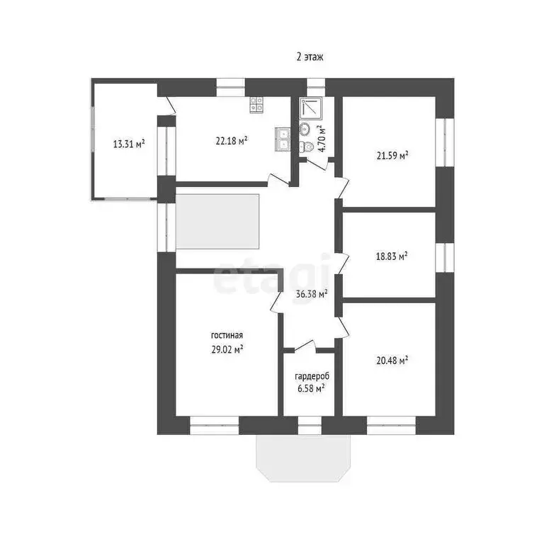 Дом в Нижняя Тавда, улица Максима Горького (281.8 м) - Фото 1