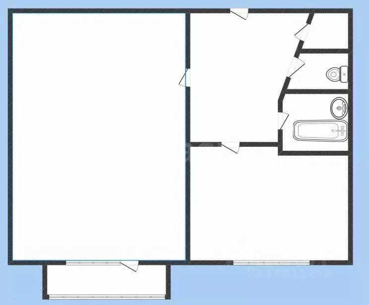 1-к кв. Белгородская область, Белгород ул. Некрасова, 12 (30.0 м) - Фото 0