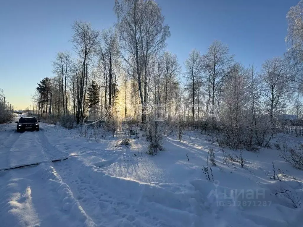 Участок в Тюменская область, Тюменский район, д. Дударева Солнечная ... - Фото 0