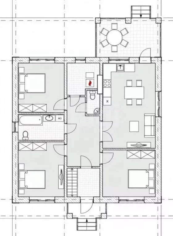 Дом в Белгородская область, Строитель Яковлевский городской округ, ул. ... - Фото 1