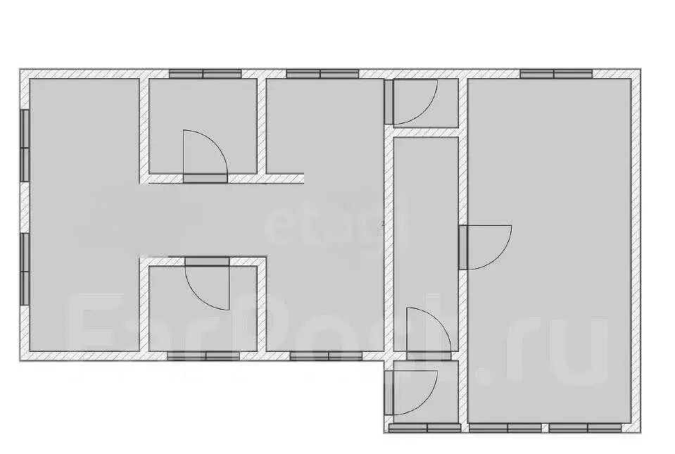 Дом в Анучино, улица Скобликова (55.9 м) - Фото 2