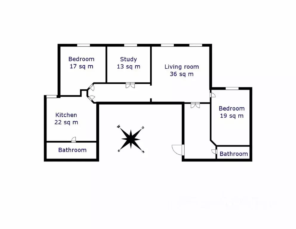 4-к кв. Москва Тверская ул., 28к1 (162.0 м) - Фото 1