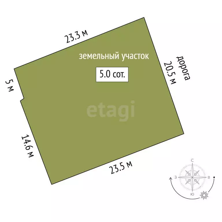 Дом в посёлок Октябрьский, Песчаная улица (80.5 м) - Фото 0