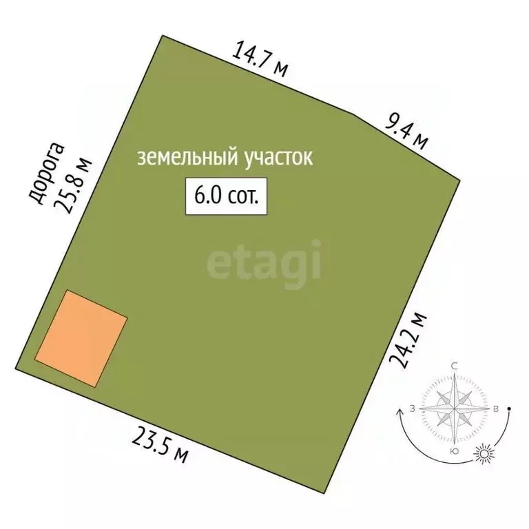 Дом в Челябинская область, Челябинск Дружба садовое товарищество, 446 ... - Фото 1