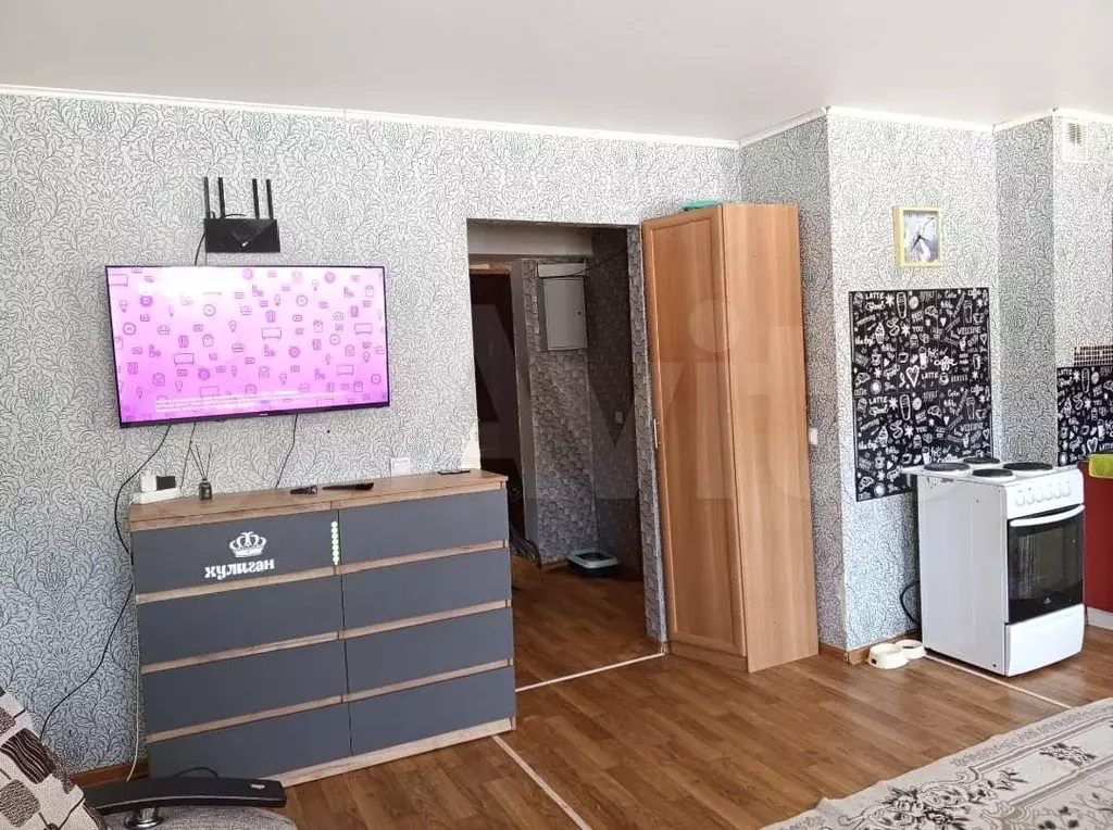 1-к. квартира, 31 м, 1/3 эт. - Фото 1