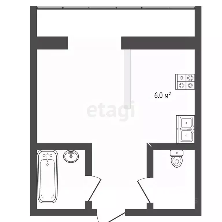 1-к кв. Москва ул. Павла Корчагина, 13 (34.5 м) - Фото 2