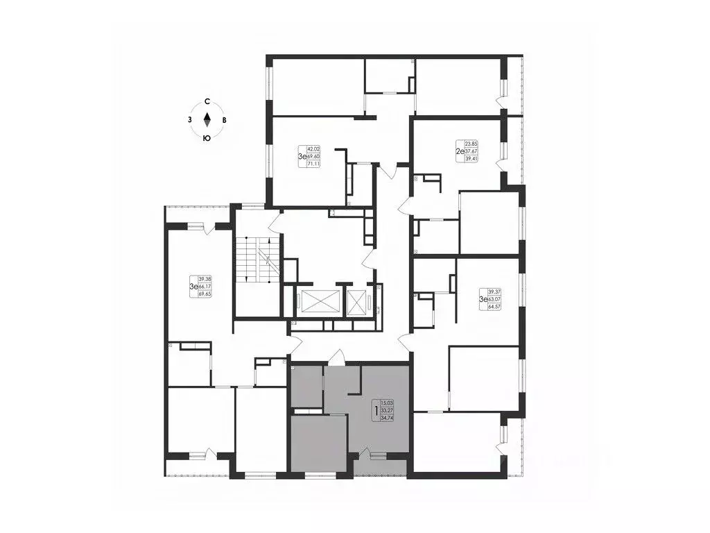 1-к кв. Воронежская область, Воронеж Первое Мая мкр, Май жилой ... - Фото 2