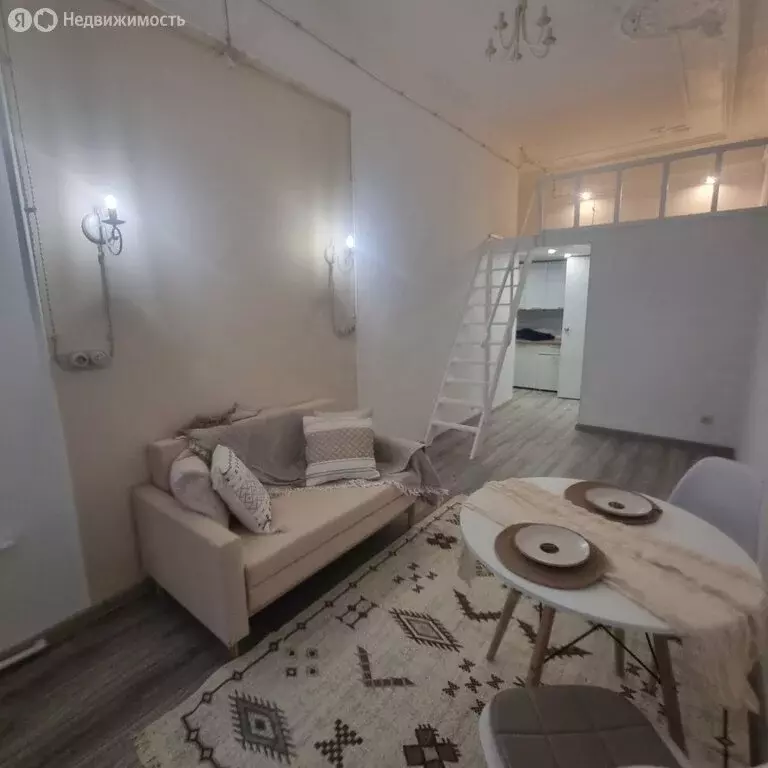 Квартира-студия: Санкт-Петербург, улица Чапаева, 2Б (30 м) - Фото 2