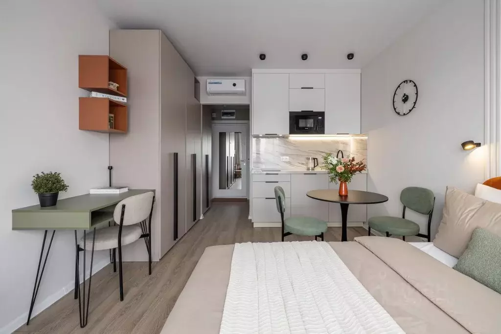 Студия Москва Саларьево Парк жилой комплекс, 68.4 (20.0 м) - Фото 2