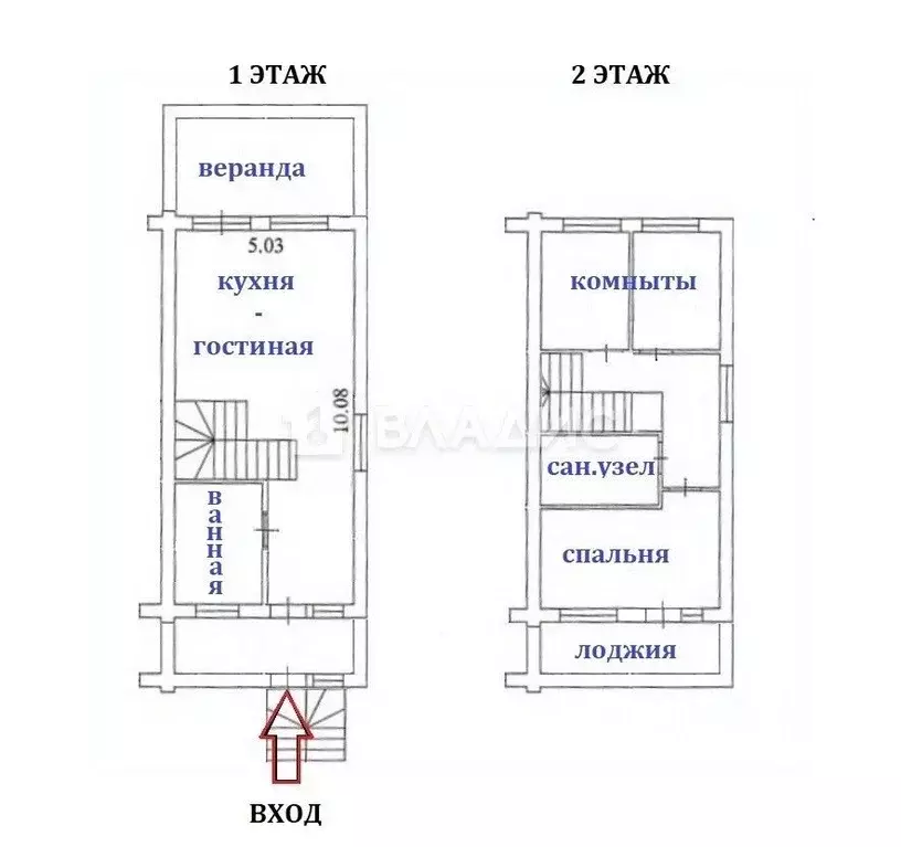 Таунхаус в Владимирская область, Суздальский район, пос. Боголюбово ... - Фото 2