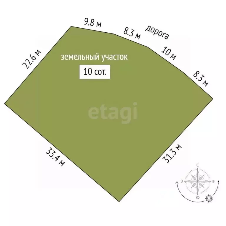 Участок в Крым, Ялта ул. Войкова (10.0 сот.) - Фото 1