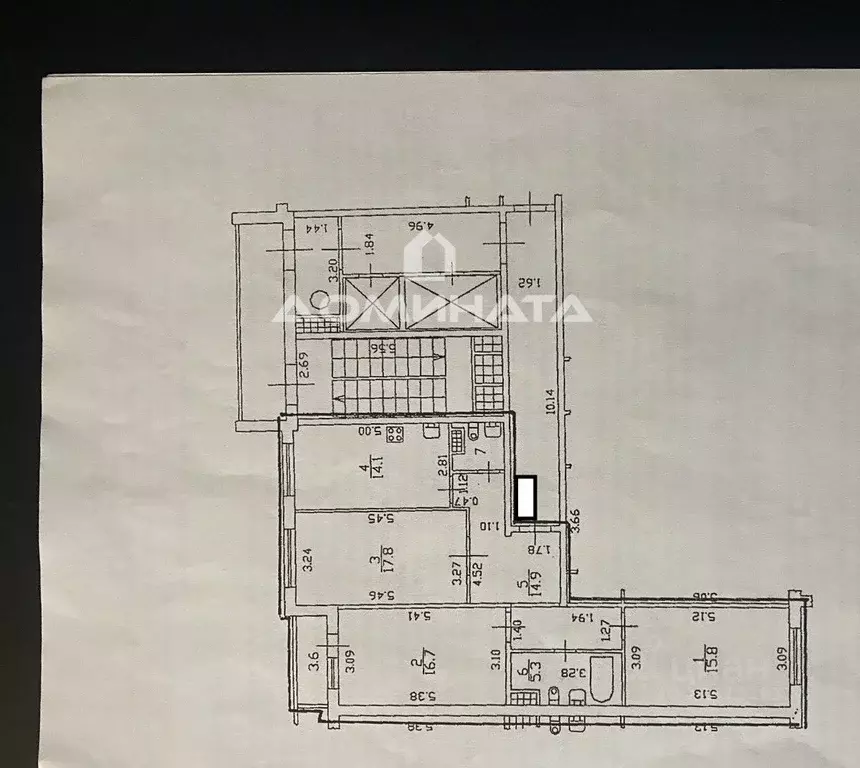 3-к кв. Санкт-Петербург просп. Большевиков, 47к1 (86.7 м) - Фото 1