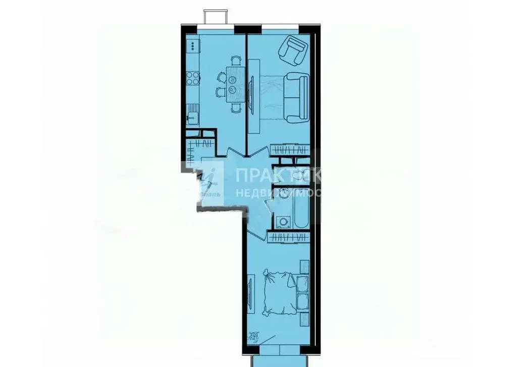 3-к кв. Москва Березовая аллея, 19к6 (63.5 м) - Фото 2