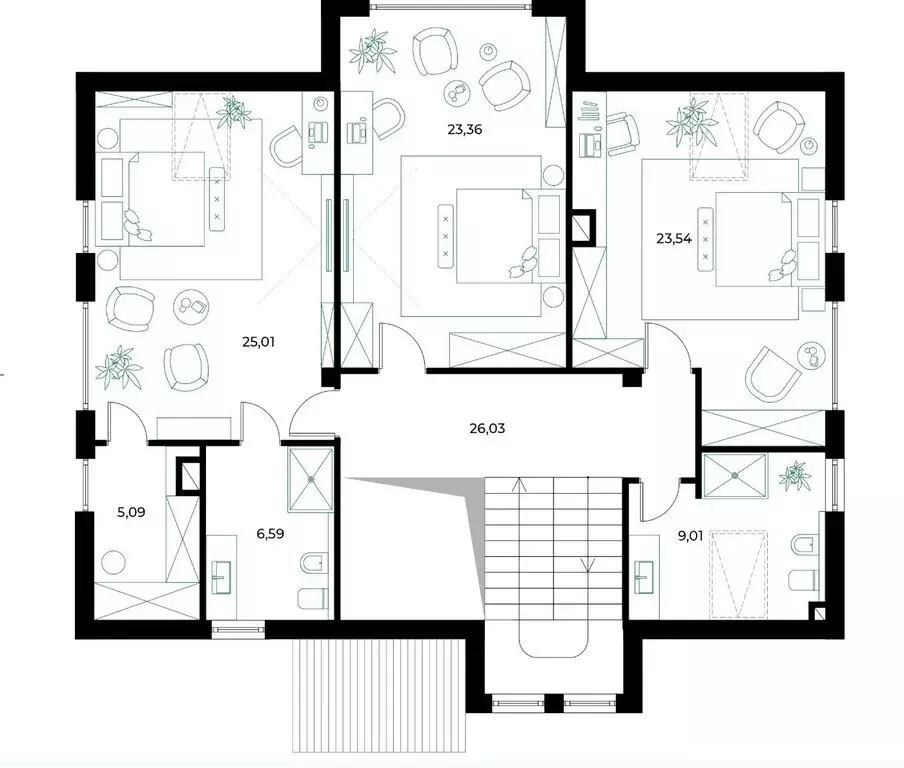 Дом в деревня Булатово, КП Резиденция Булатово, 386 (230 м) - Фото 2
