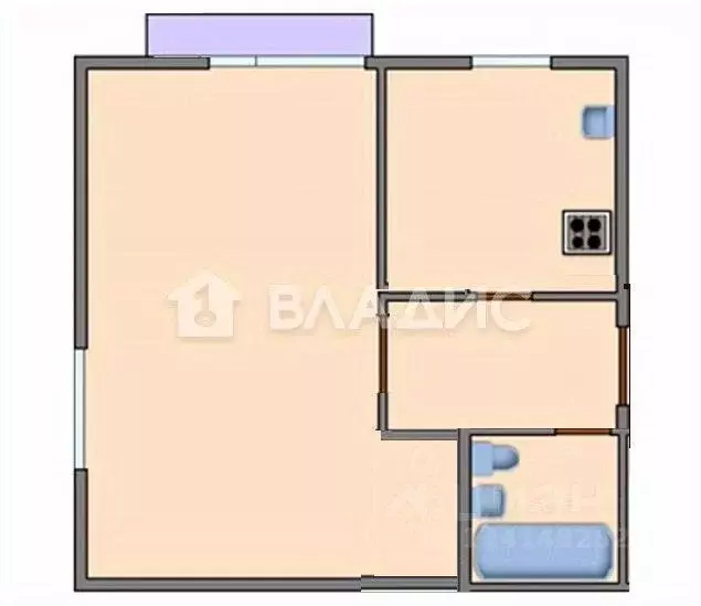 1-к кв. Москва Ивантеевская ул., 28К1 (31.7 м) - Фото 2