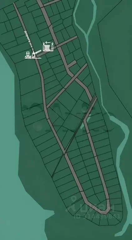 Участок в Татарстан, Лаишевский район, Никольское с/пос, с. Тарлаши ... - Фото 2