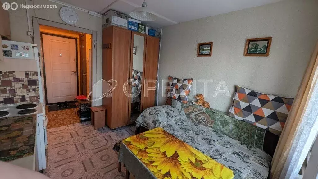 Квартира-студия: Тюмень, Станционная улица, 14А (15 м) - Фото 2