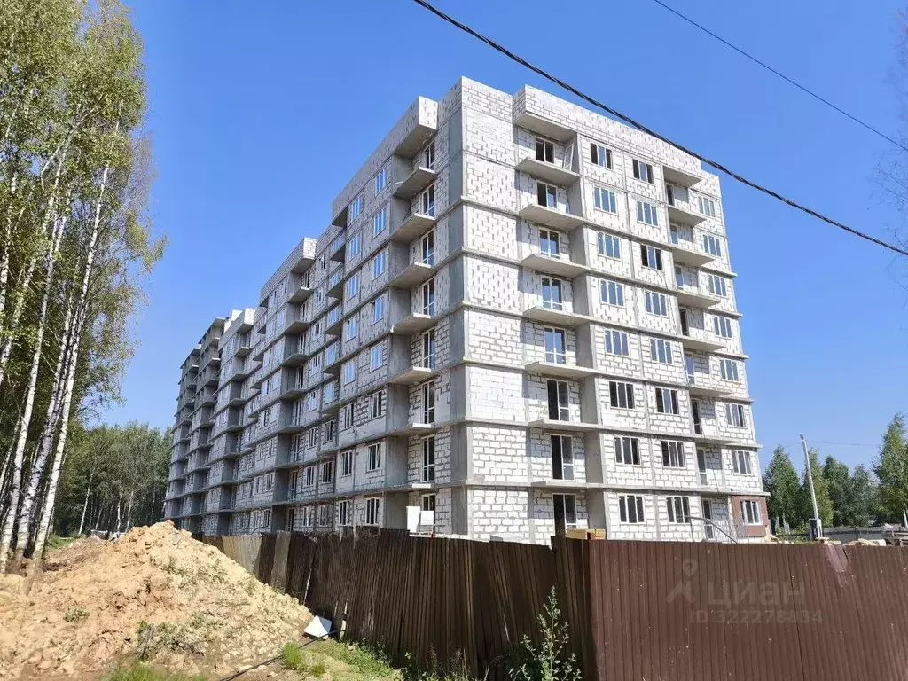 Студия Ярославская область, Ярославль ул. Дядьковская, 48 (29.83 м) - Фото 1