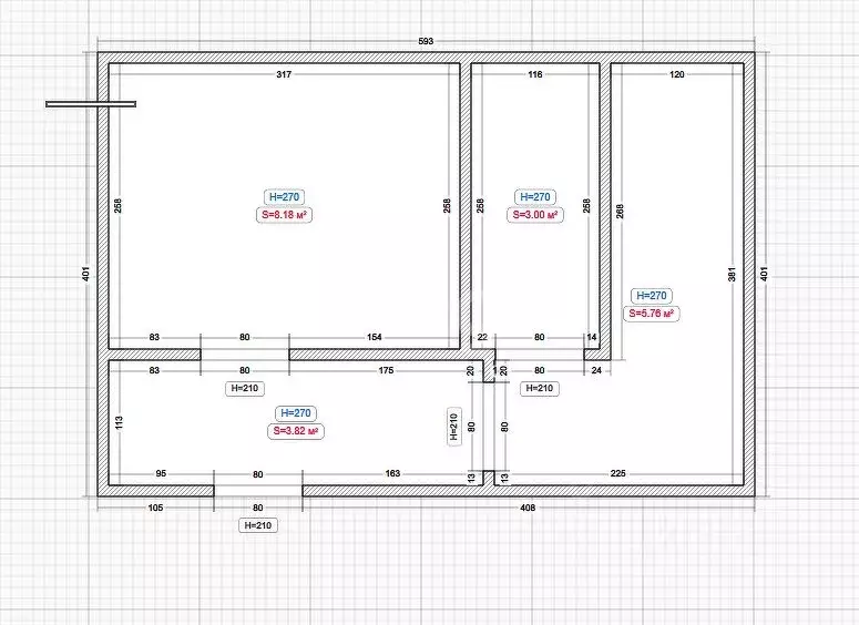 1-к кв. Ингушетия, Магас ул. Саида Чахкиева (32.0 м) - Фото 2