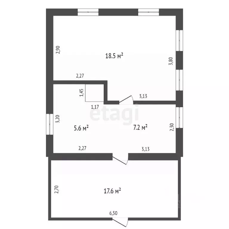 Дом в Амурская область, с. Константиновка ул. Пионерская, 10 (49 м) - Фото 1